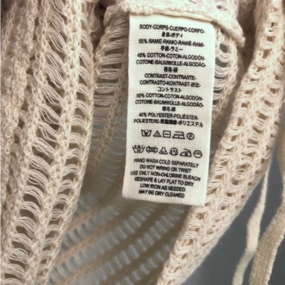 NWT Free People Bras Top Bundle Cream Red Blue XS - Picture 5 of 16